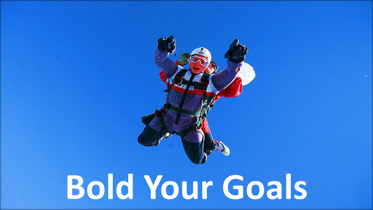 Bold Your Goals in 2014