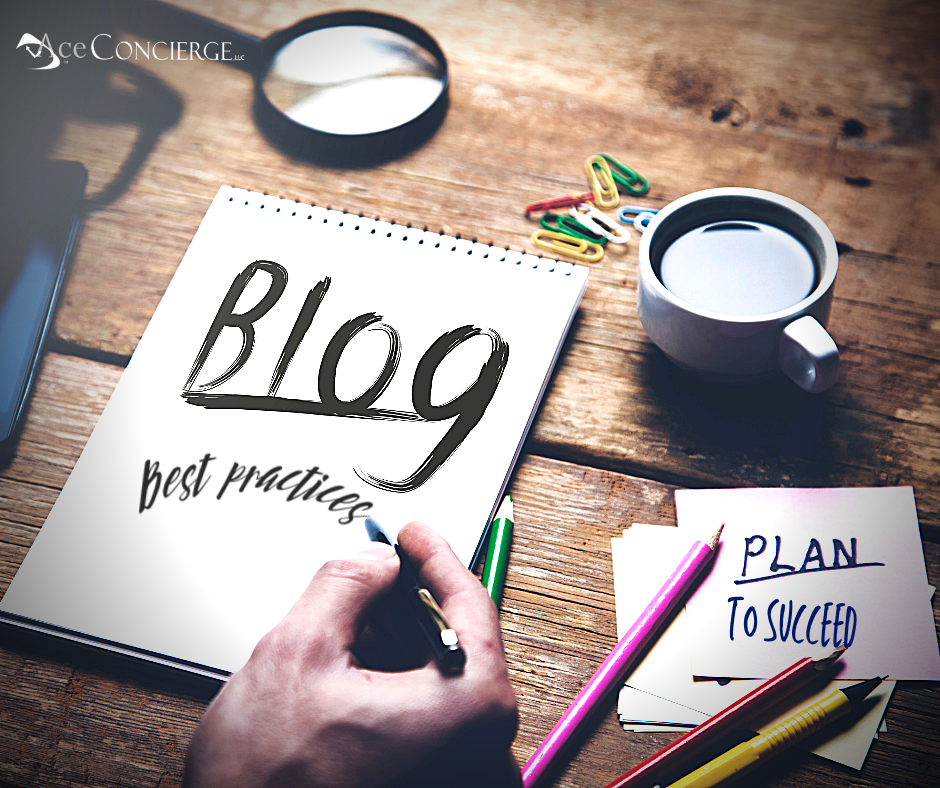 Ace Concierge 5 steps to successful blogging